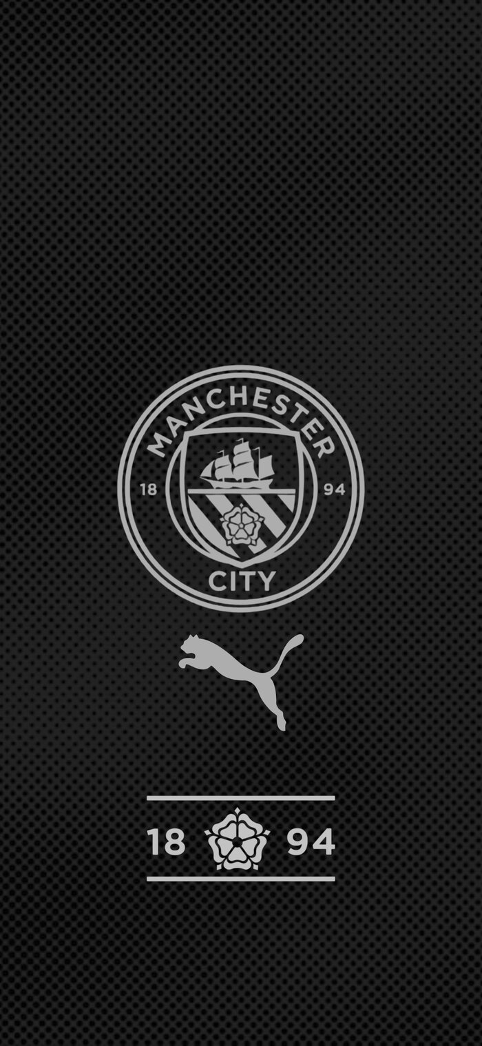 Hình nền Man City đẹp cho điện thoại nền đen