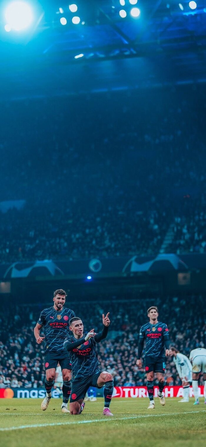 Hình nền Man City đội hình ra sân