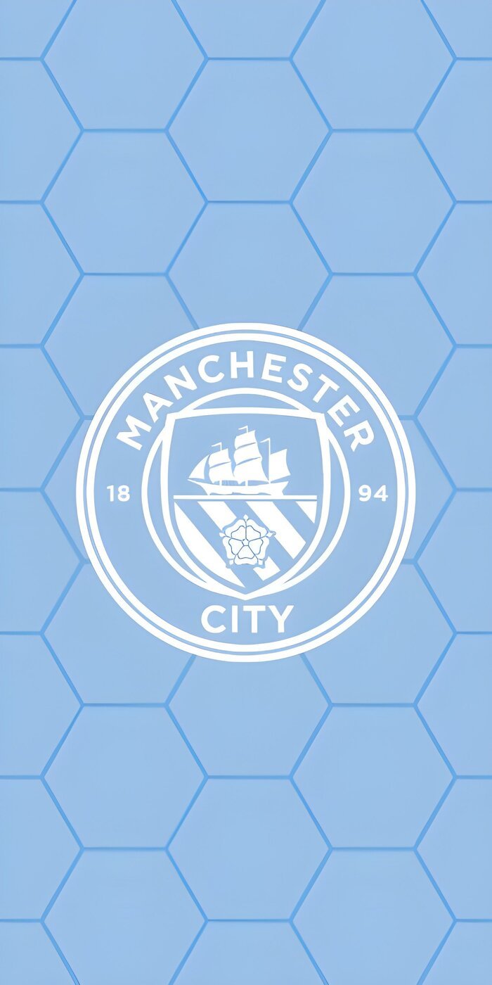 Hình nền Man City khoảnh khắc logo