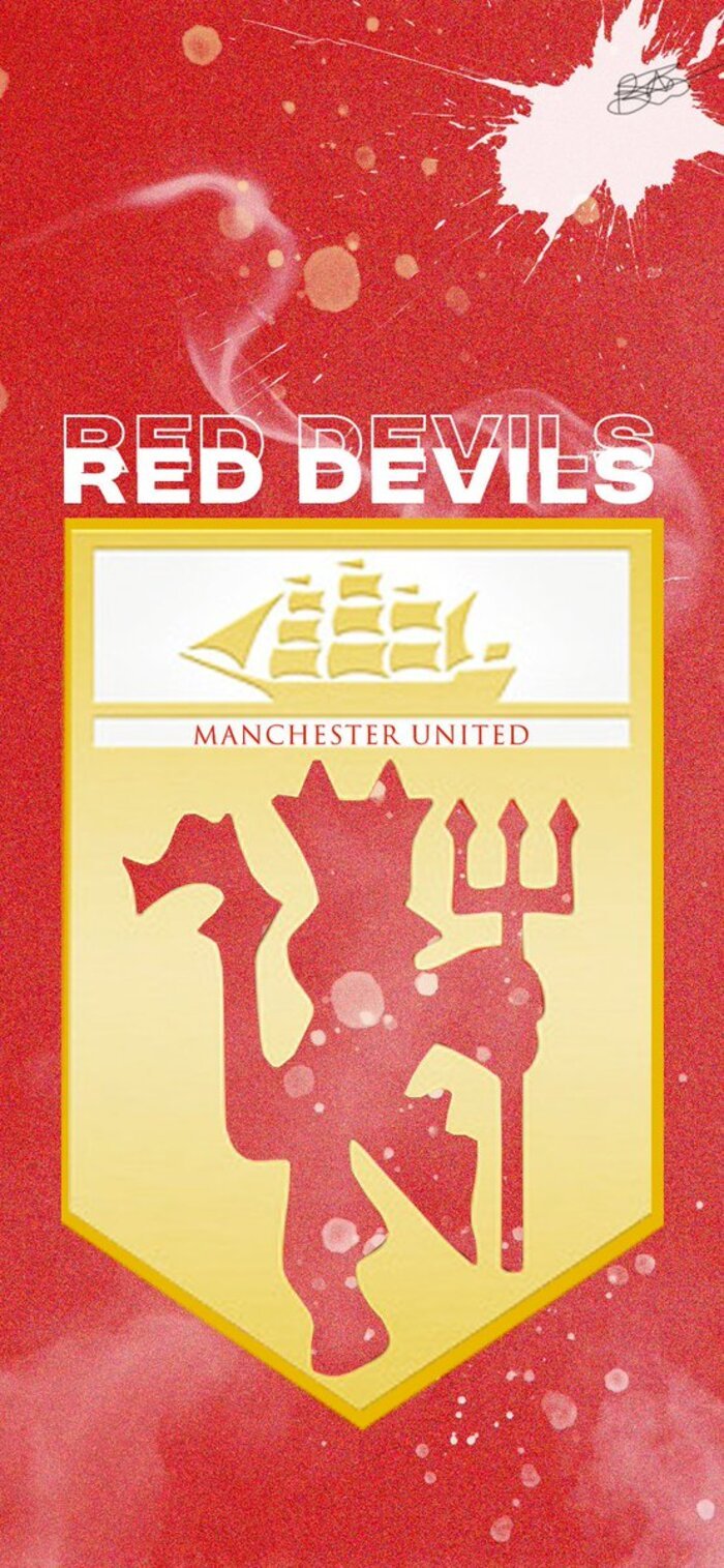 Hình nền Manchester United ngầu logo