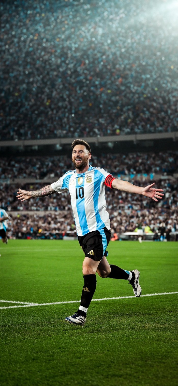 Hình nền Messi ăn mừng bàn thắng