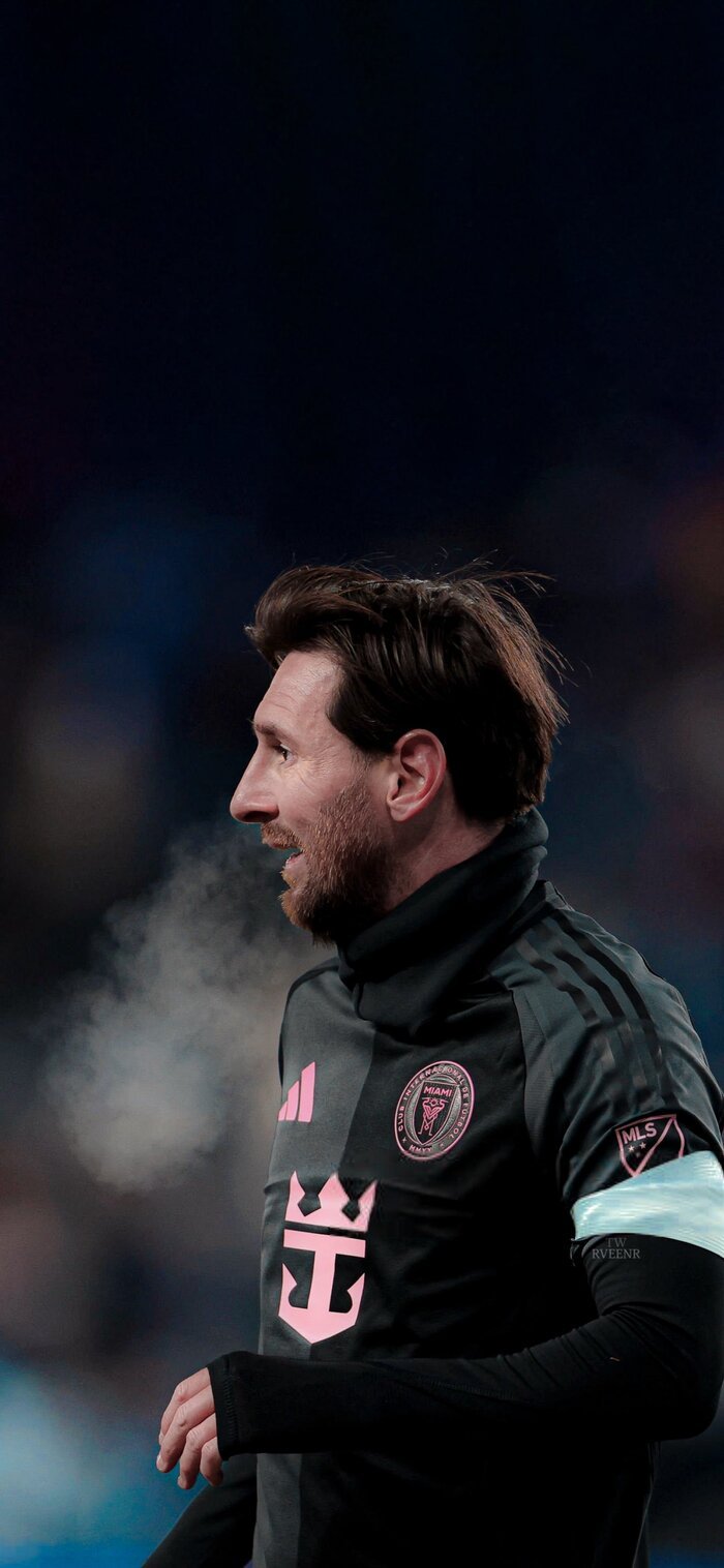 Hình nền Messi nền tối