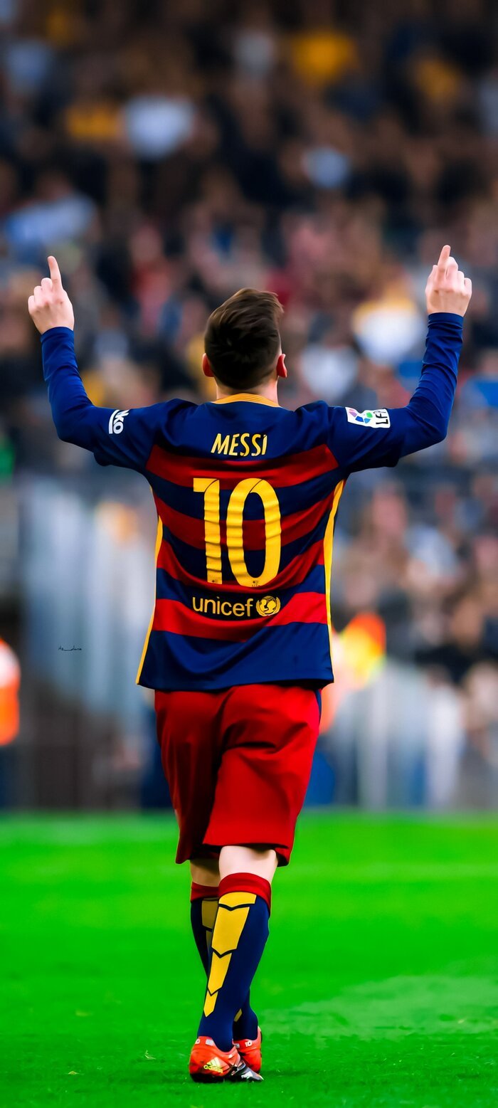 Hình nền Messi ngầu áo số 10