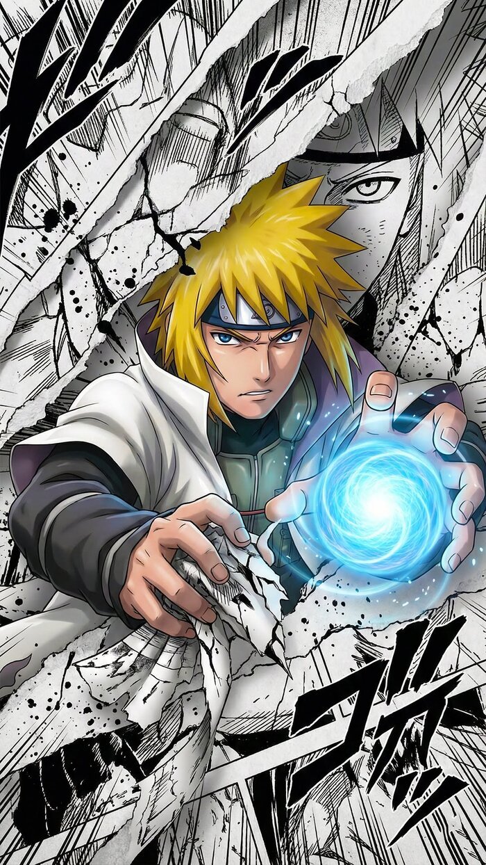 Hình nền Naruto biểu cảm quyết tâm