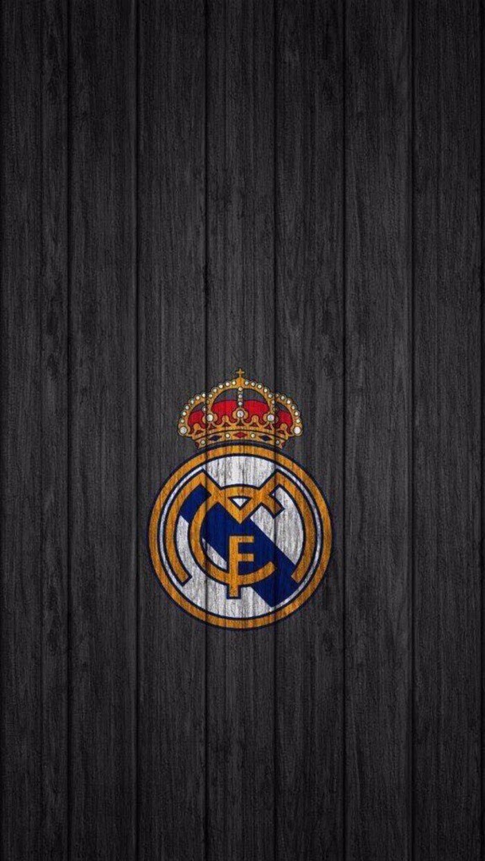 Hình nền Real Madrid đẹp cho điện thoại nền đen