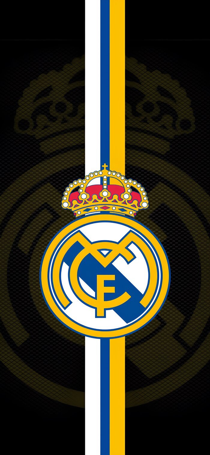 Hình nền Real Madrid sắc nét logo