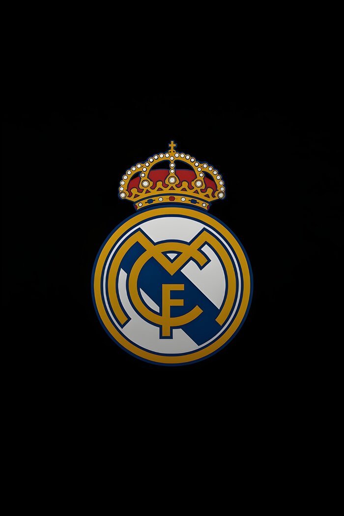 Hình nền Real Madrid sắc nét nền đen
