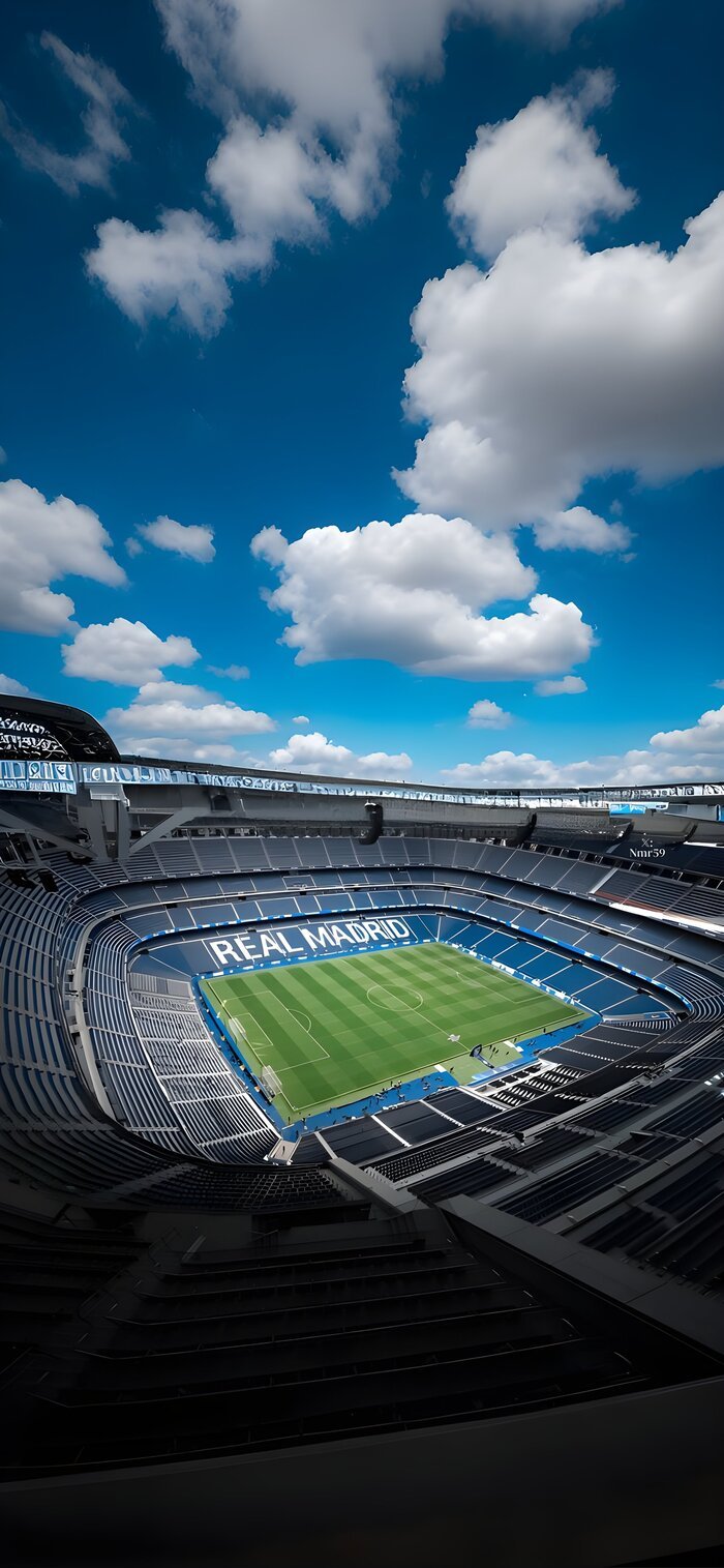 Hình nền Real Madrid sắc nét sân vận động