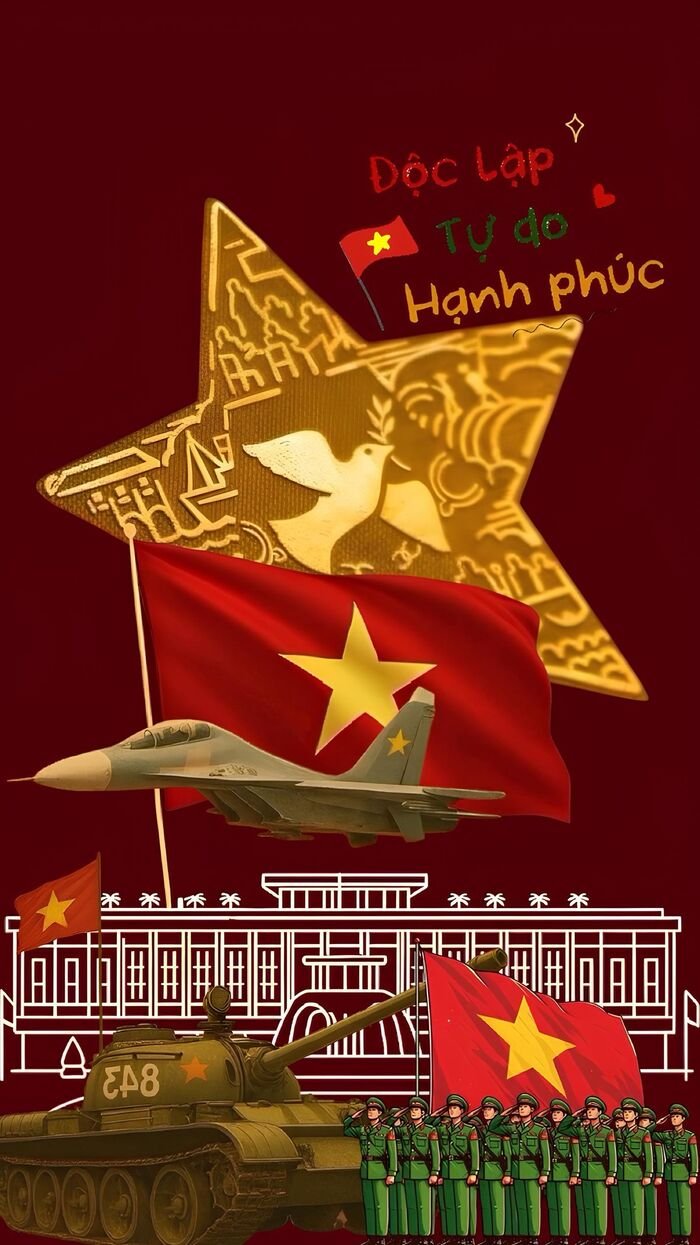 Hình nền Việt Nam lá cờ đỏ sao vàng