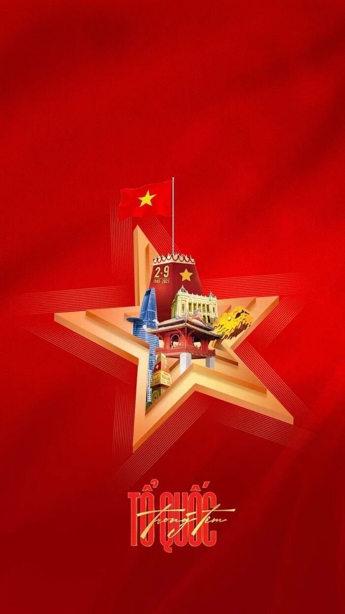 Hình nền Việt Nam rực rỡ nền đỏ