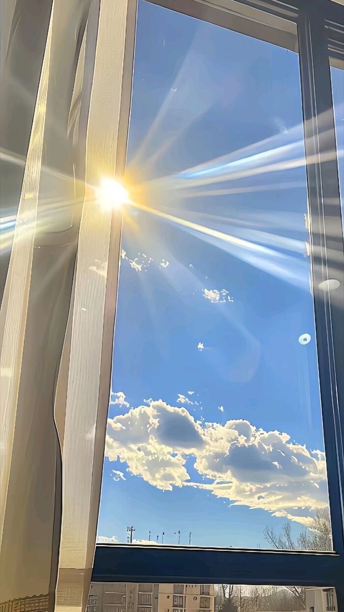 Hình nền bầu trời ánh nắng