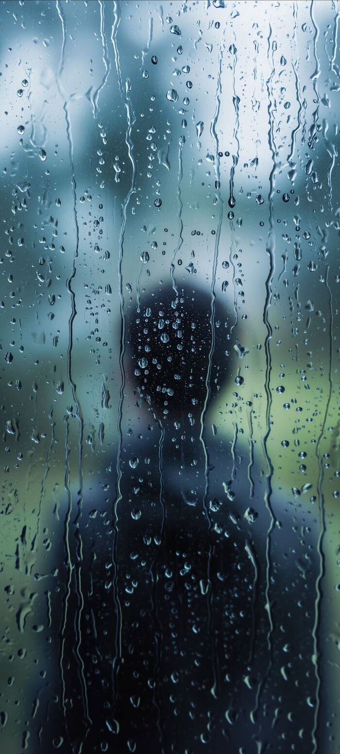 Hình nền buồn có bóng người