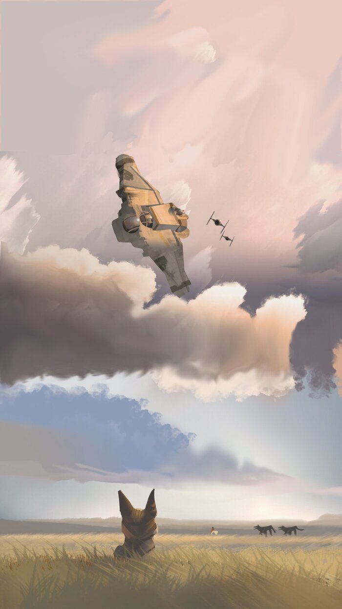 Hình nền buồn nhìn xa xăm