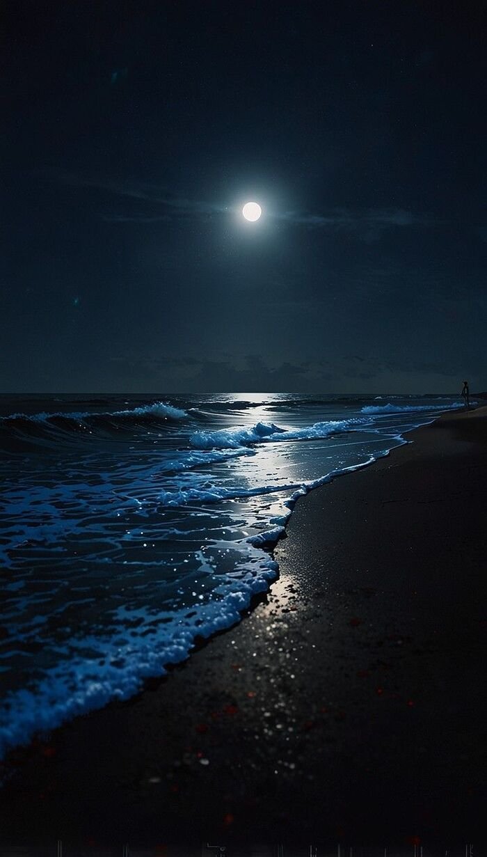 Hình nền buồn phong cảnh đem