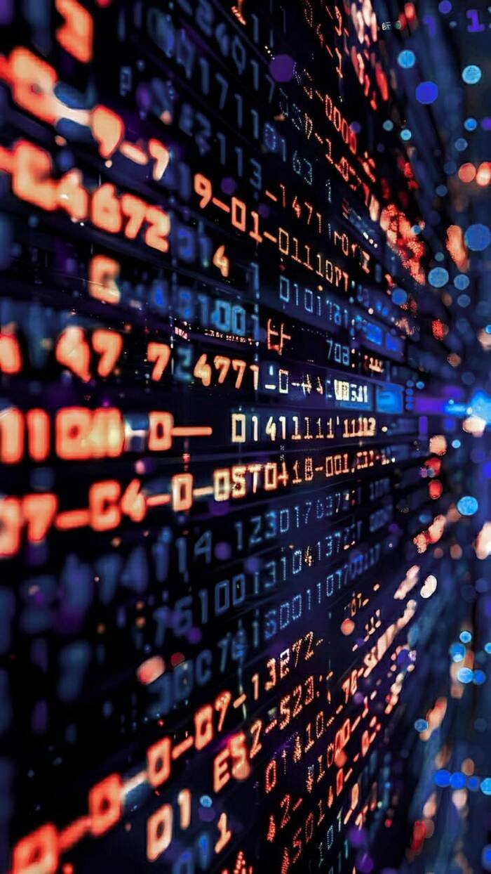 Hình nền công nghệ dữ liệu số hóa