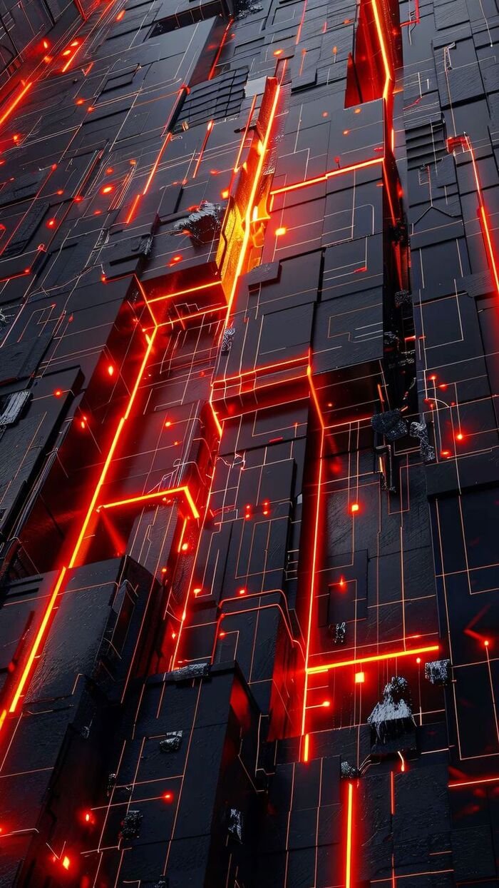 Hình nền công nghệ full HD dãy chip