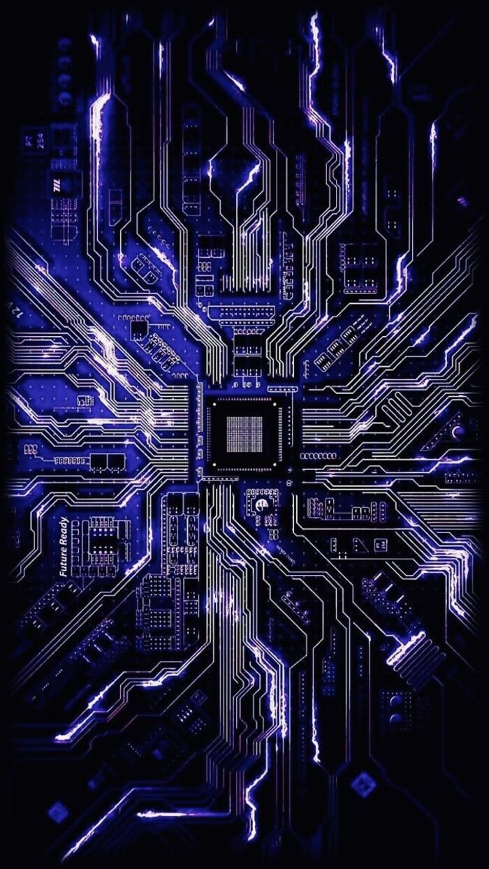 Hình nền công nghệ mạch điện tử