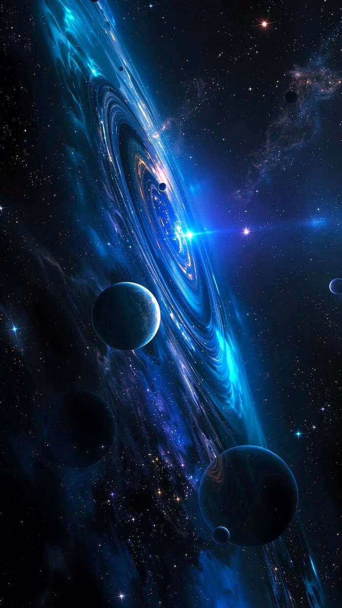 Hình nền mặc định phong cách tối giản ảo