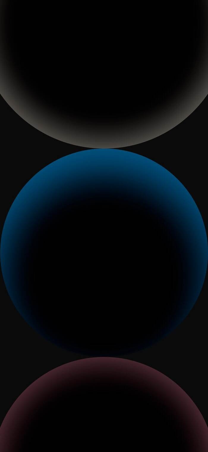 Hình nền mặc định phong cách tối giản tone đen