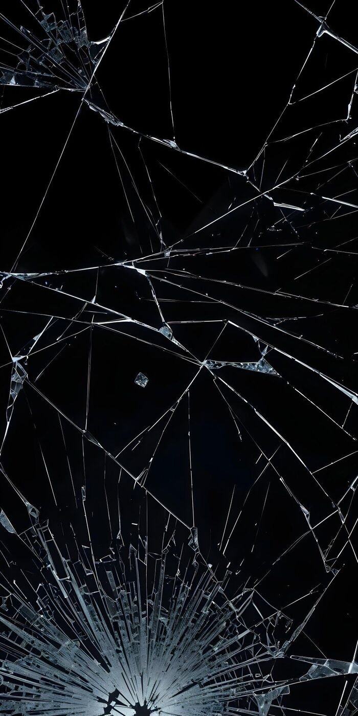 Hình nền màn hình vỡ kính nứt