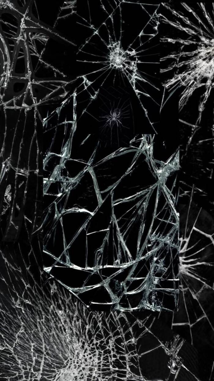 Hình nền màn hình vỡ kính rạn