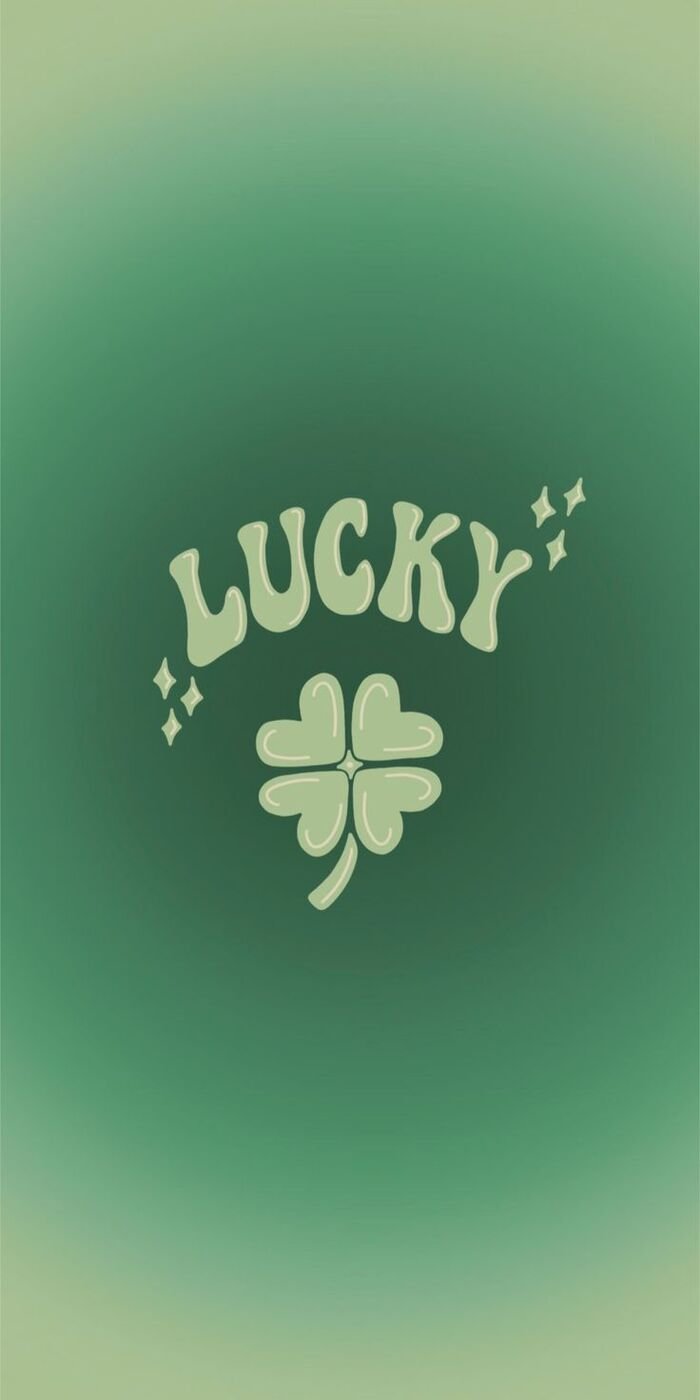 Hình nền may mắn cỏ 4 lá lucky