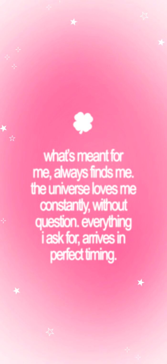 Hình nền may mắn full HD tone hồng