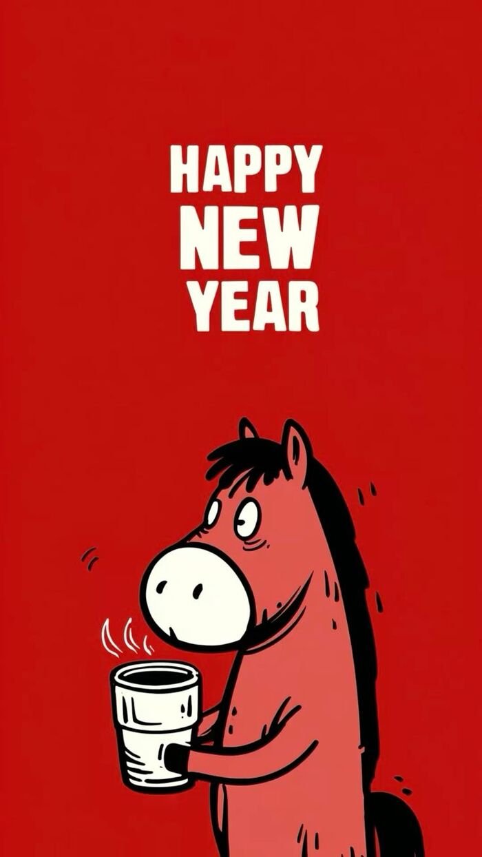 Hình nền tết rực rỡ ngựa