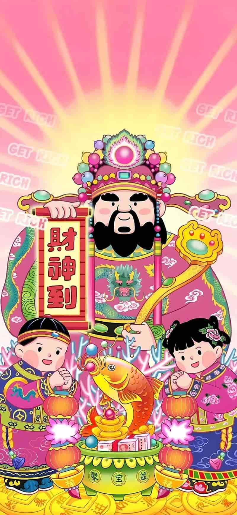 Khám phá hình nền thần tài đẹp