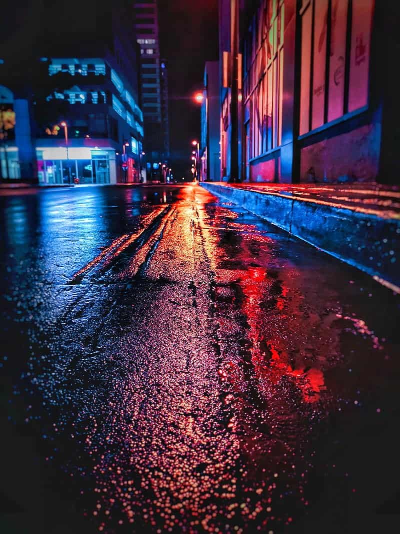 Kho ảnh hình nền thành phố neon miễn phí