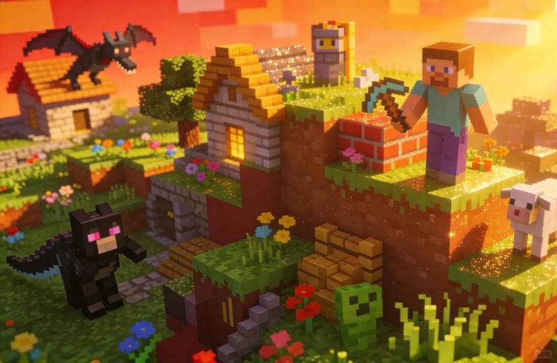 Loạt hình nền minecraft chất lượng nhất
