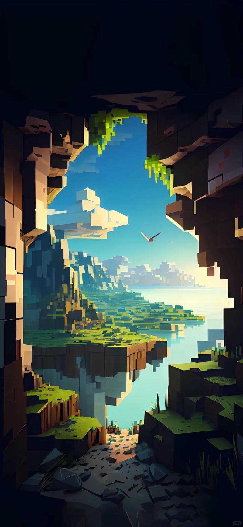 Loạt hình nền minecraft cuốn hút