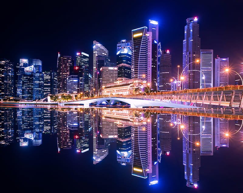 Loạt hình nền phố về đêm chất lượng