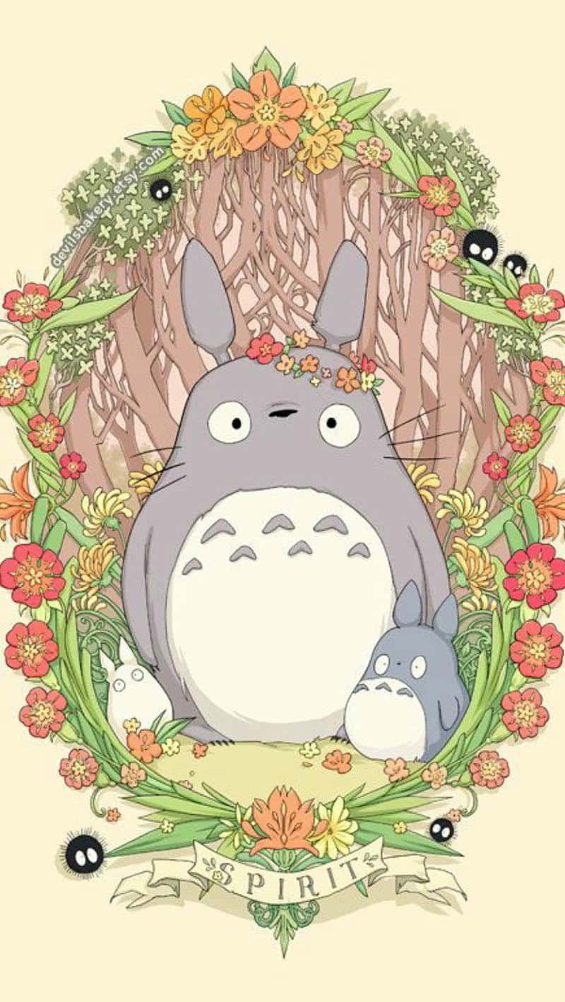 Loạt hình nền totoro cuốn hút