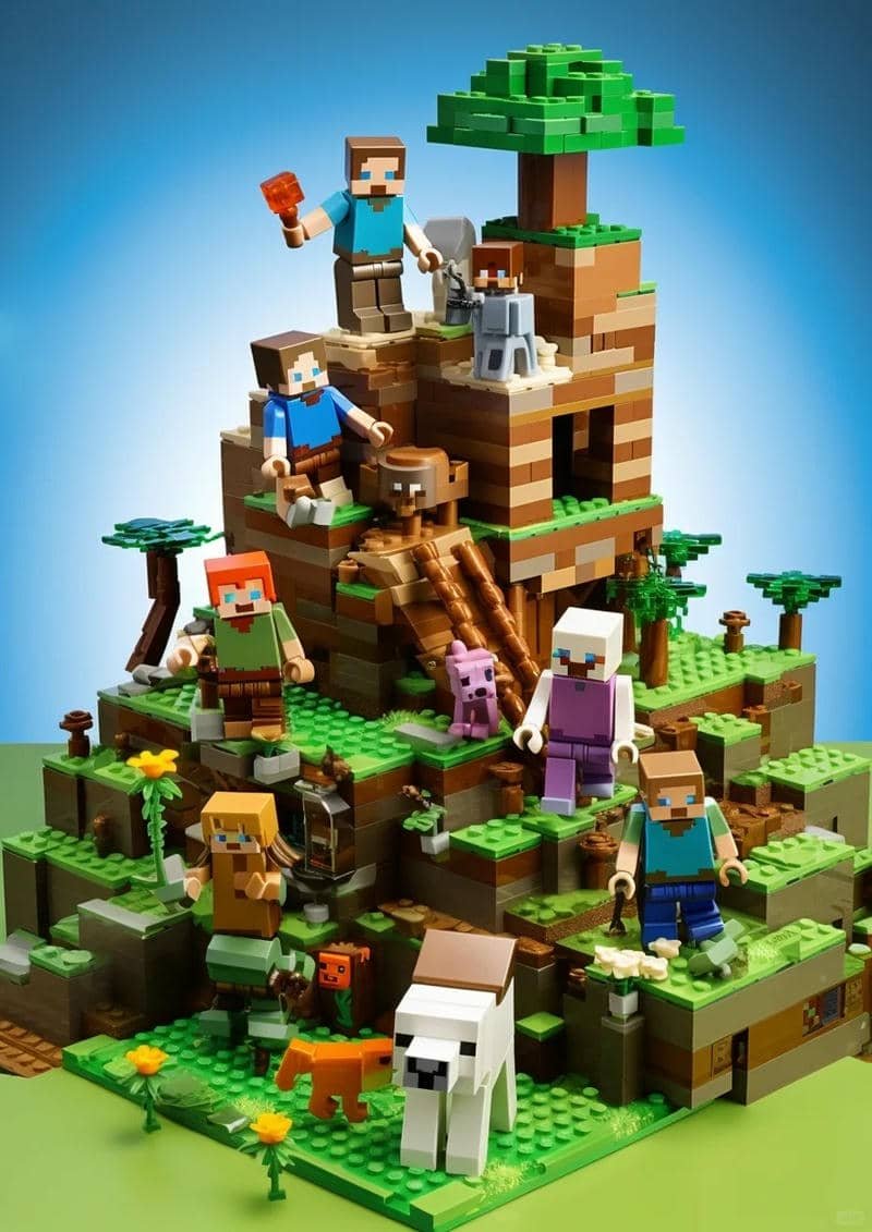 Ngắm bộ hình nền minecraft chất lượng cao
