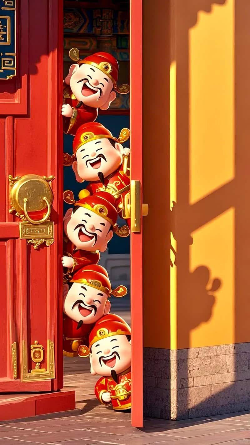 Ngắm bộ hình nền thần tài chất lượng cao