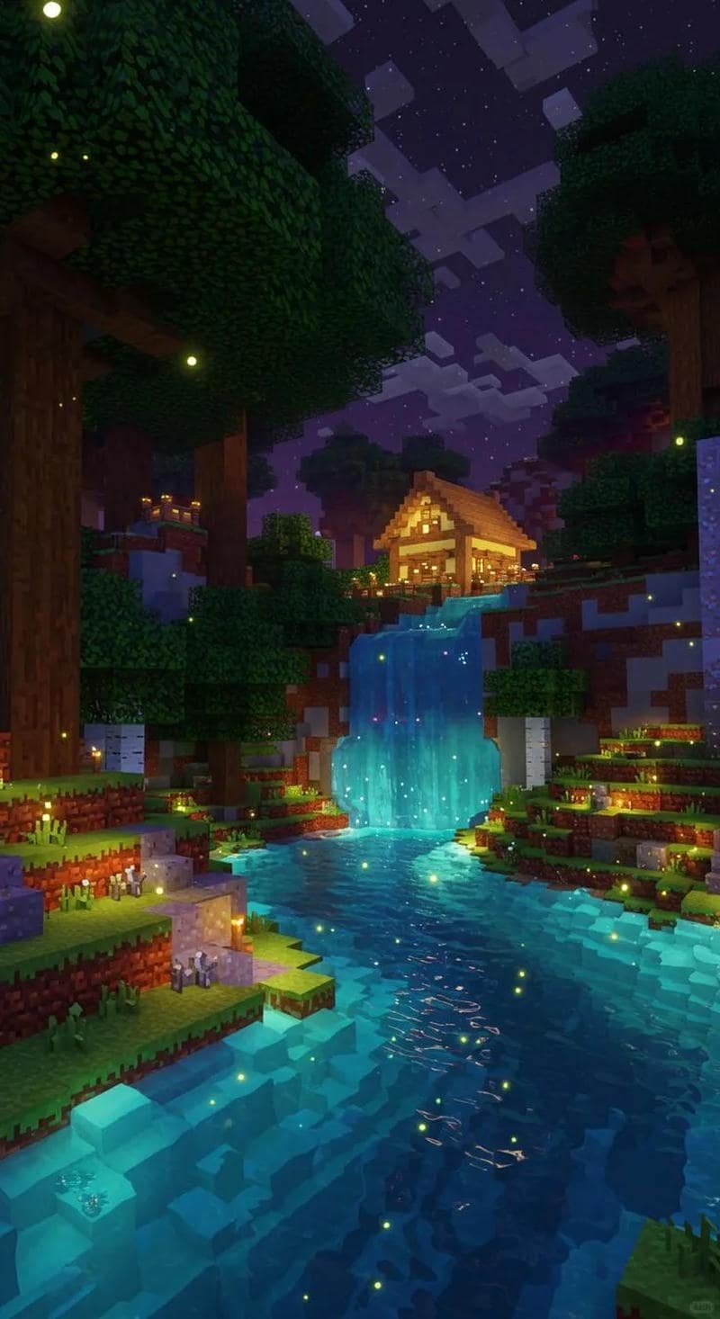 Ngắm hình nền minecraft miễn phí