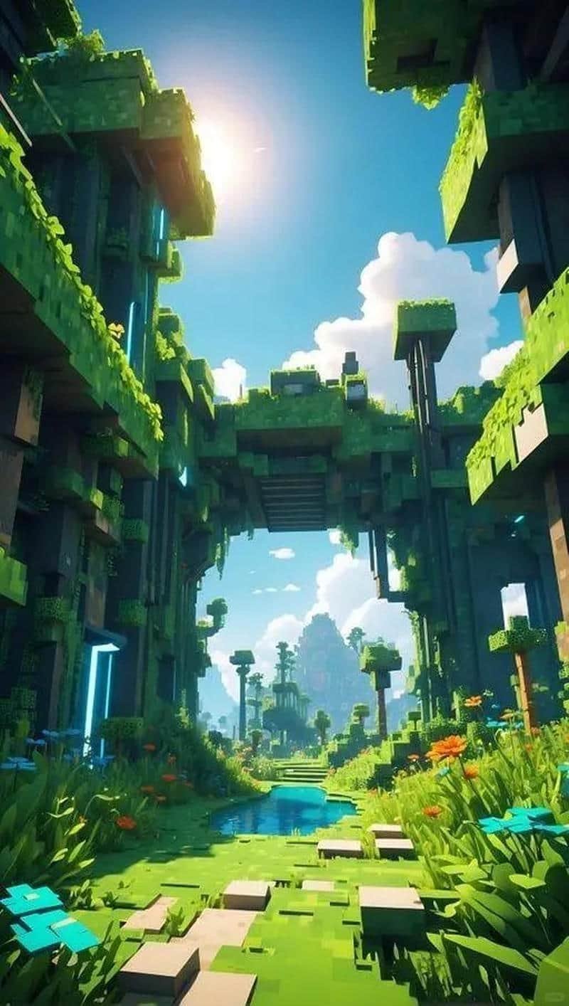 Ngắm hình nền minecraft mới nhất