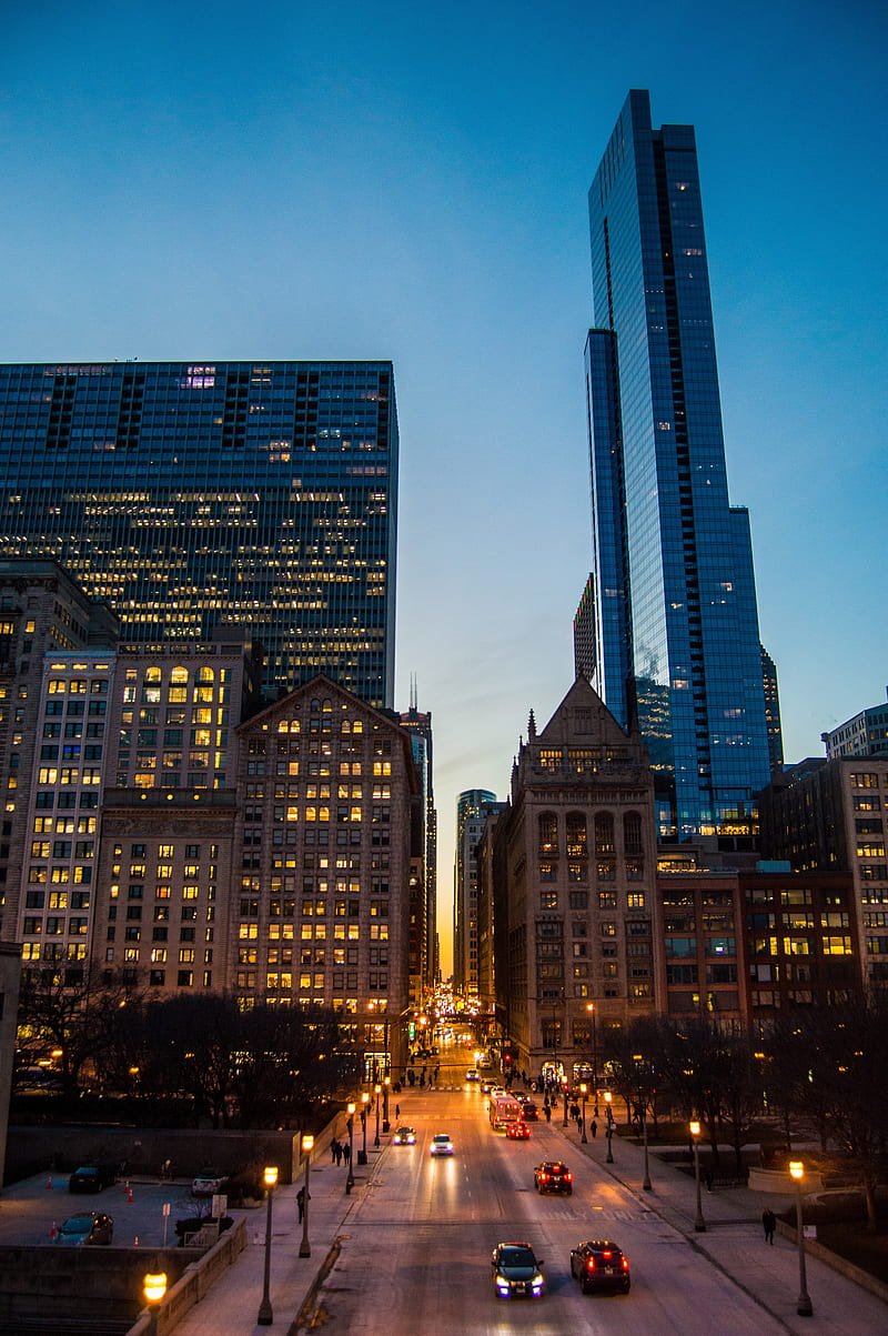 Ngắm hình nền phố về đêm mới nhất