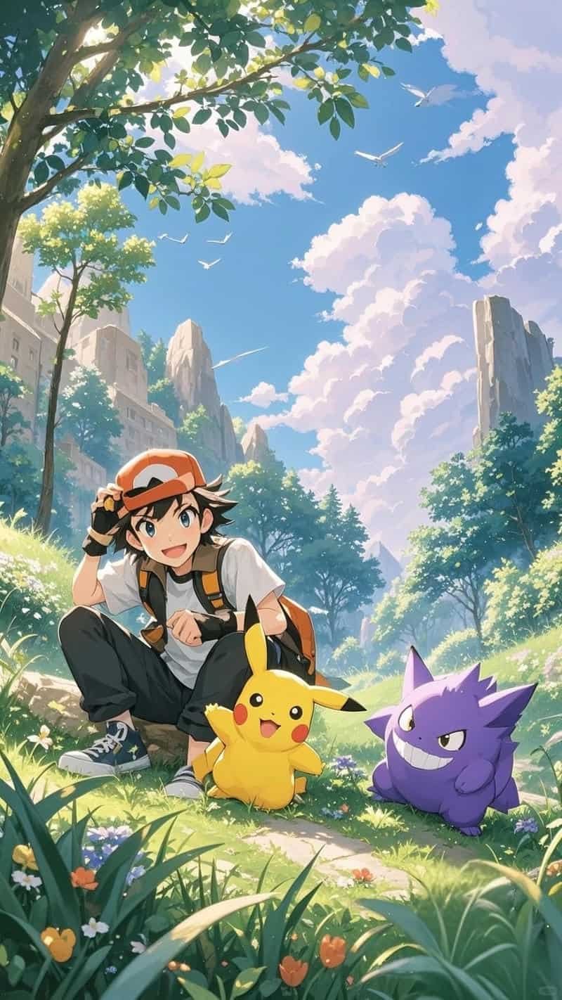Ngắm hình nền pokemon thu hút