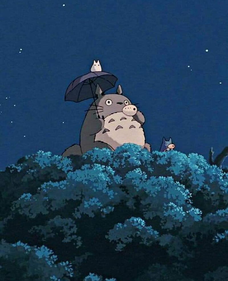 Ngắm hình nền totoro miễn phí