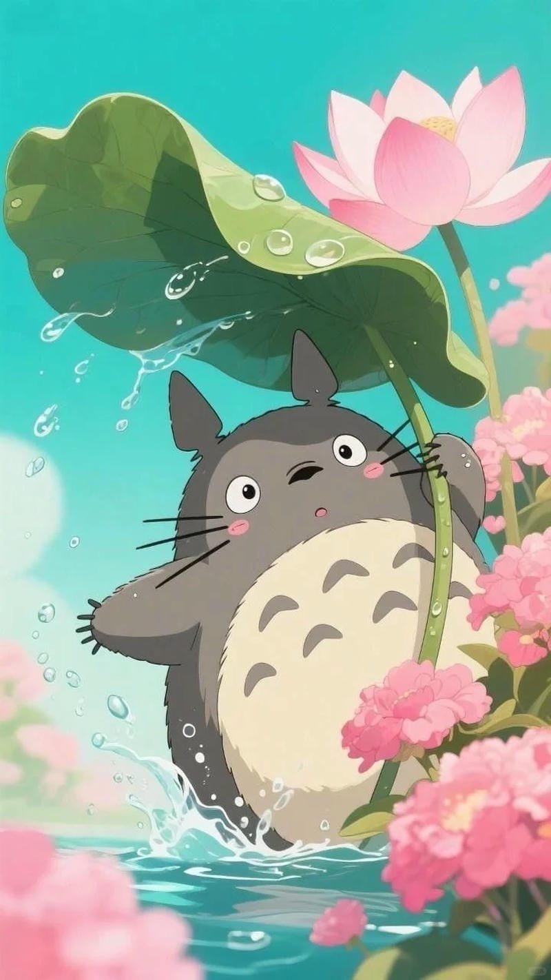 Ngắm hình nền totoro mới nhất