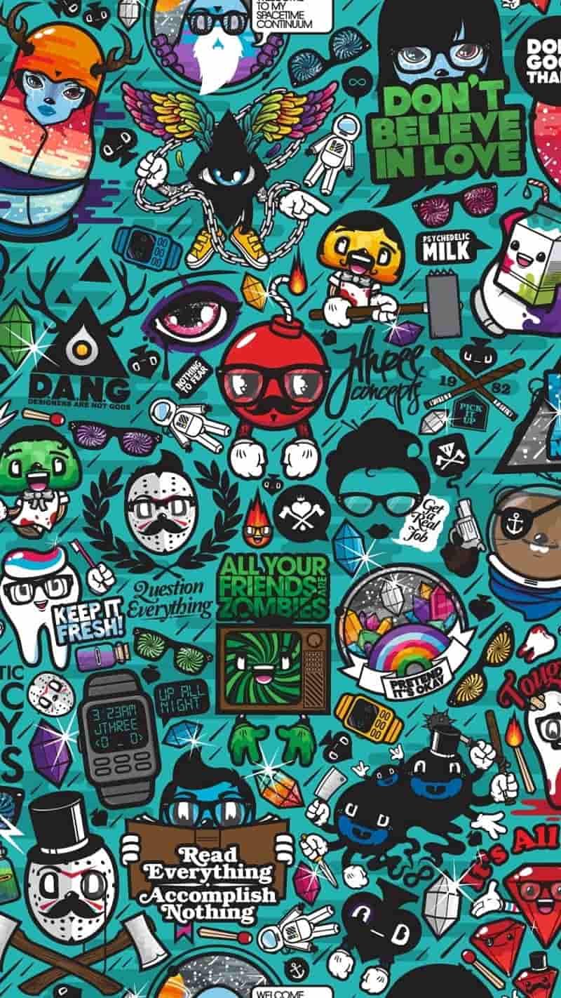 Tải ảnh hình nền graffiti độc quyền