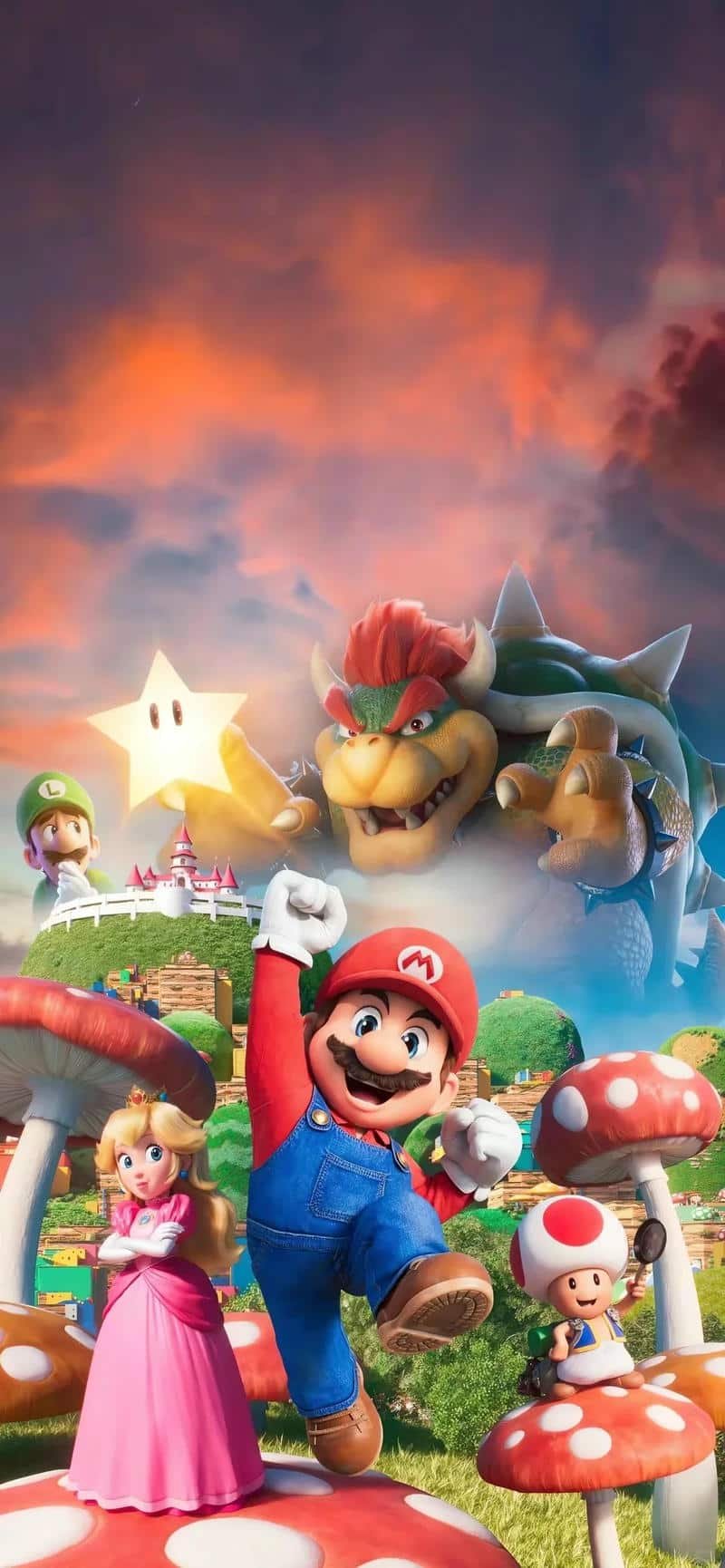Tải bộ hình nền super mario mới nhất
