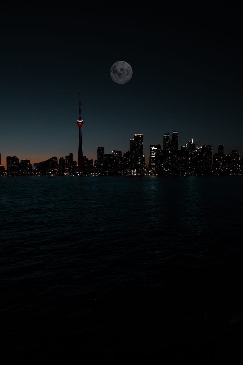 Tải về hình nền phố về đêm miễn phí