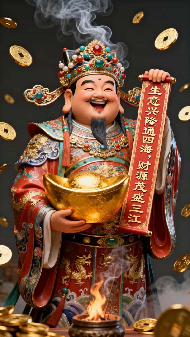 Tổng hợp hình nền thần tài chất lượng