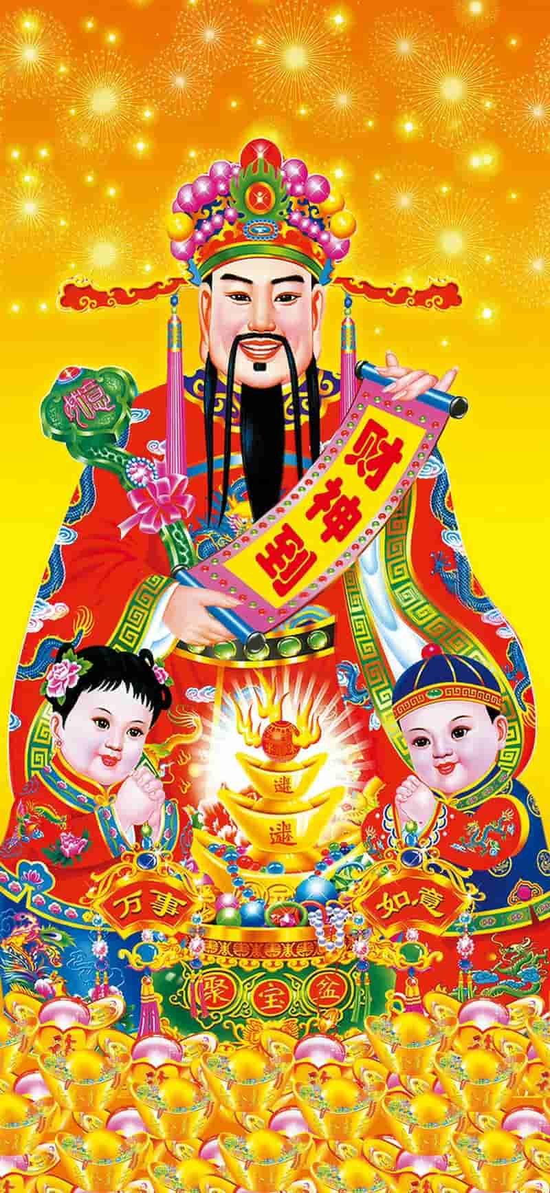 Tuyển chọn hình nền thần tài thu hút