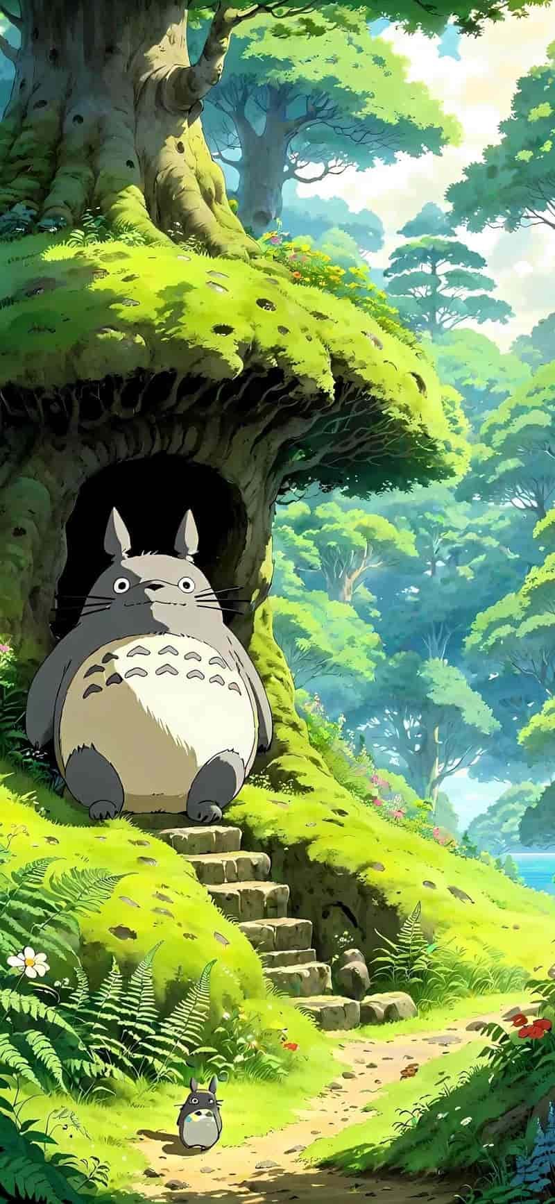 Tuyển tập bộ hình nền totoro miễn phí