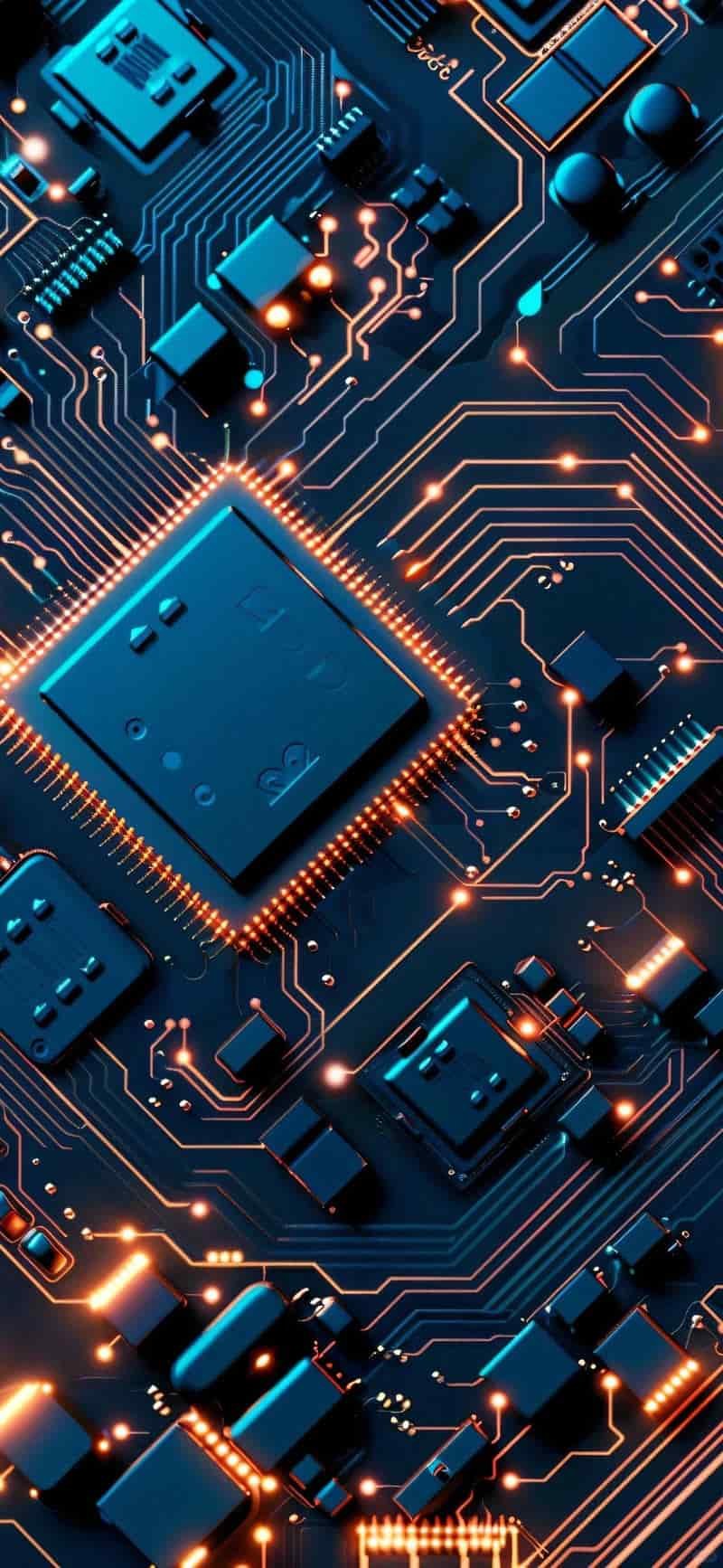 Xem hình nền mạch điện tử chất lượng cao