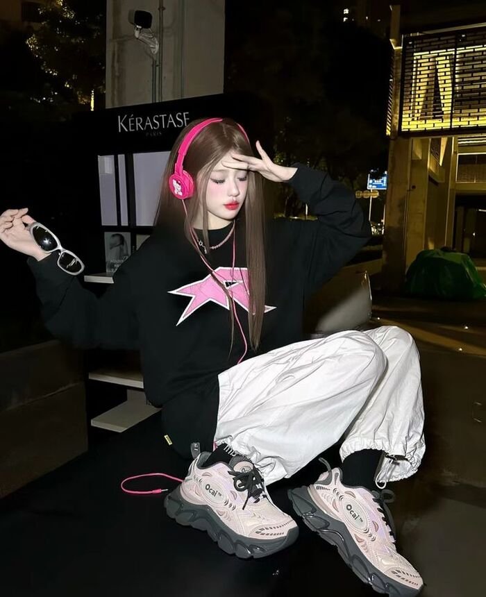 ảnh gái xinh nhảy ngầu cool